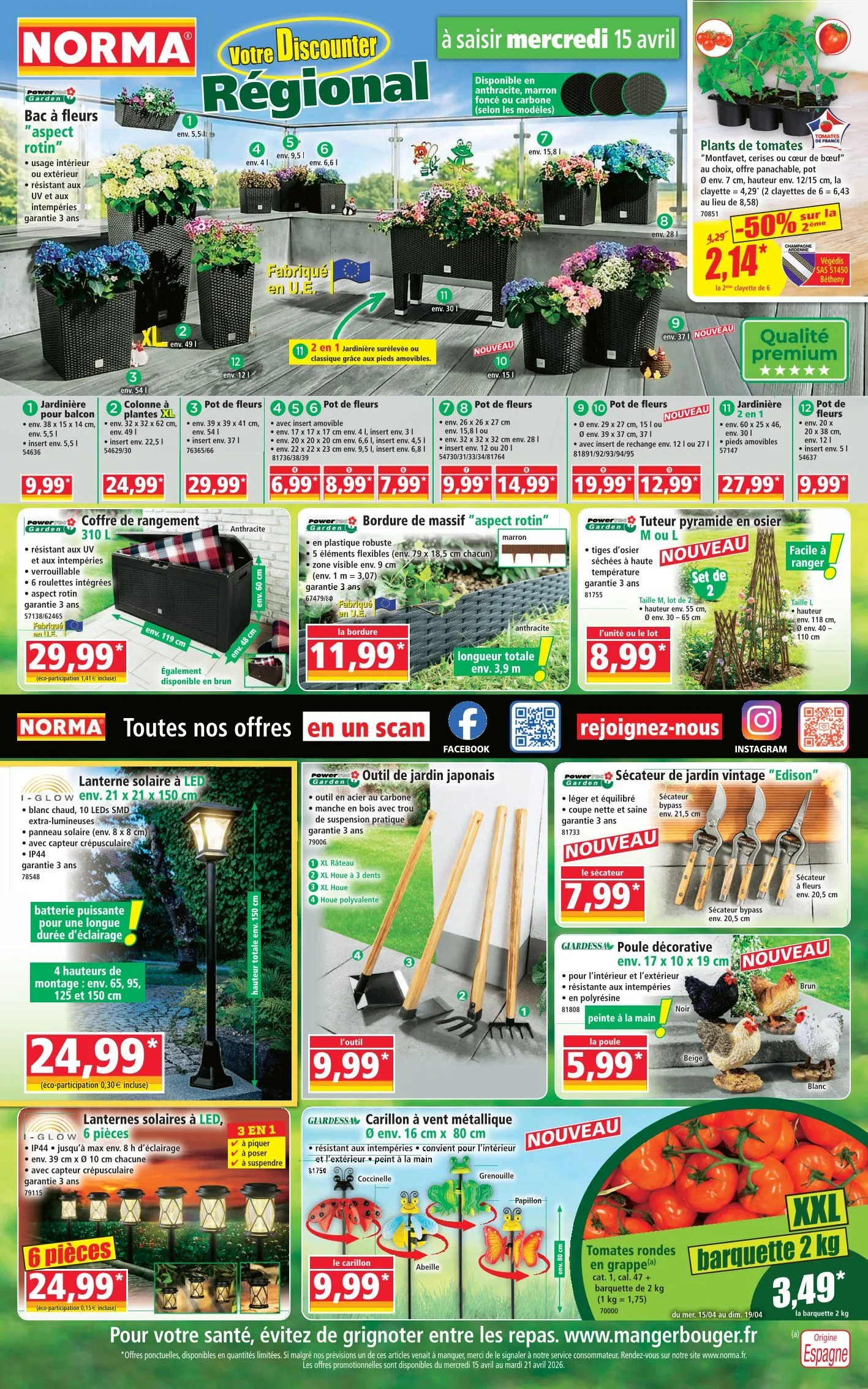 Catalogues Norma du 15 avril au 21 avril 2026 - Catalogue page 1