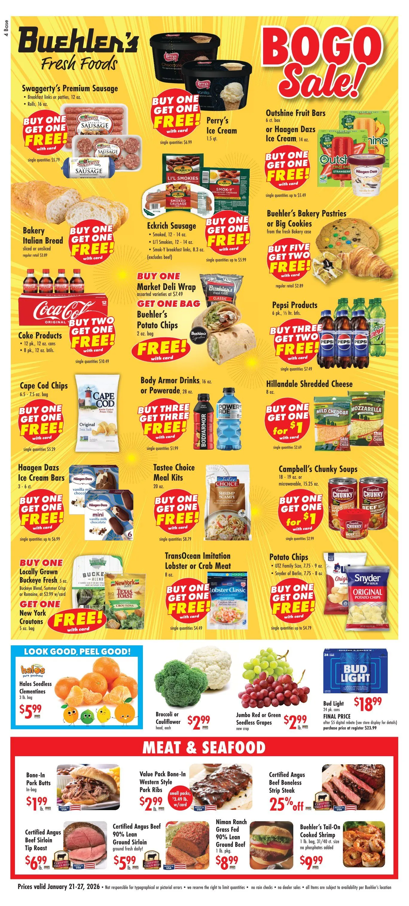 Weekly ad Buehler's Fresh Foods Sales from January 21 to January 27 2026 - Page