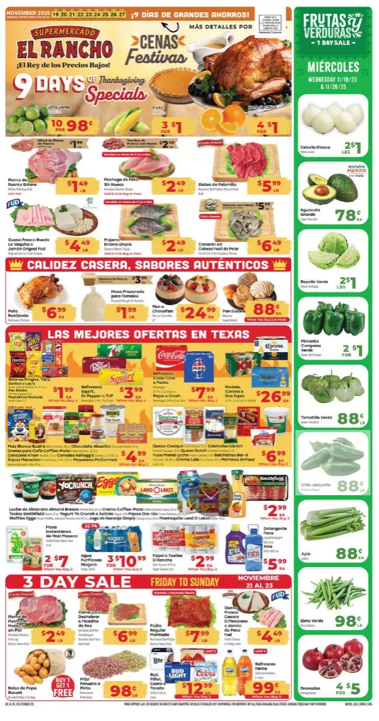 Weekly ad El Rancho Sales from November 19 to November 27 2025 - Page 1