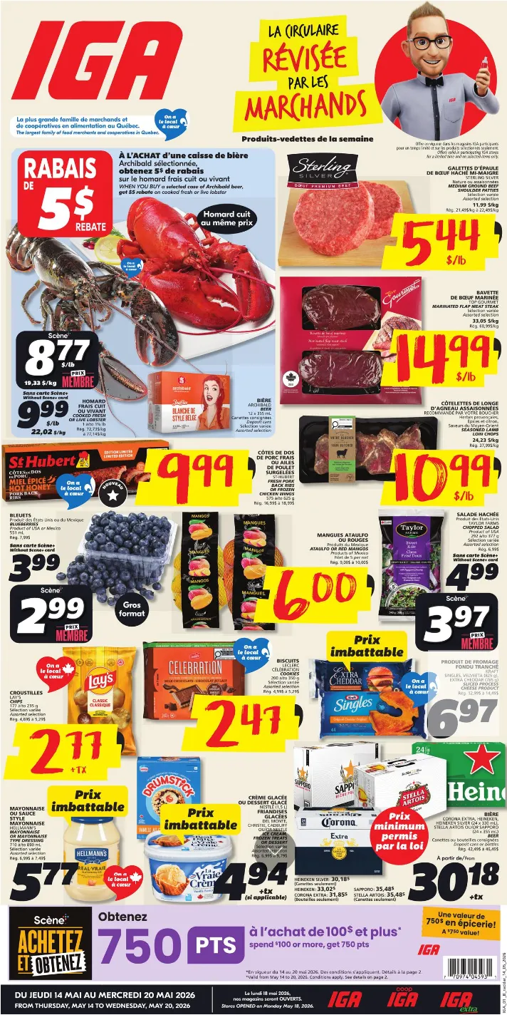 IGA Sales from May 14 to May 20 2026 - flyer page 1