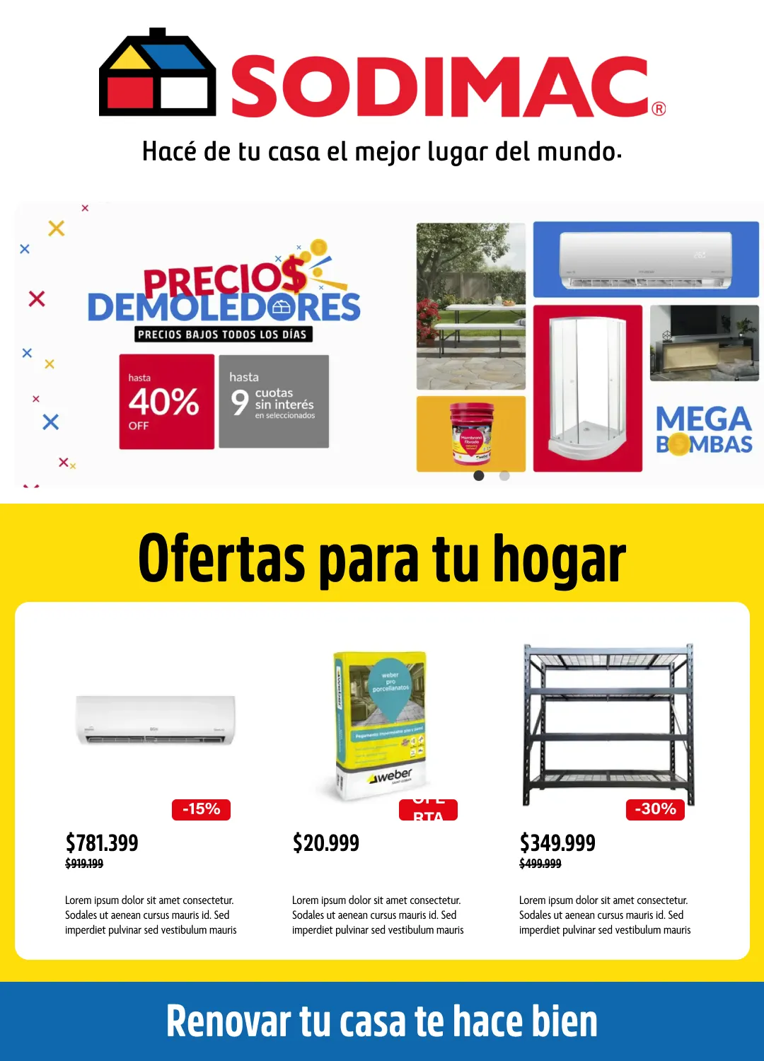 Ofertas de Sodimac Ofertas 13 de abril al 2 de mayo 2026 - Página  del catálogo