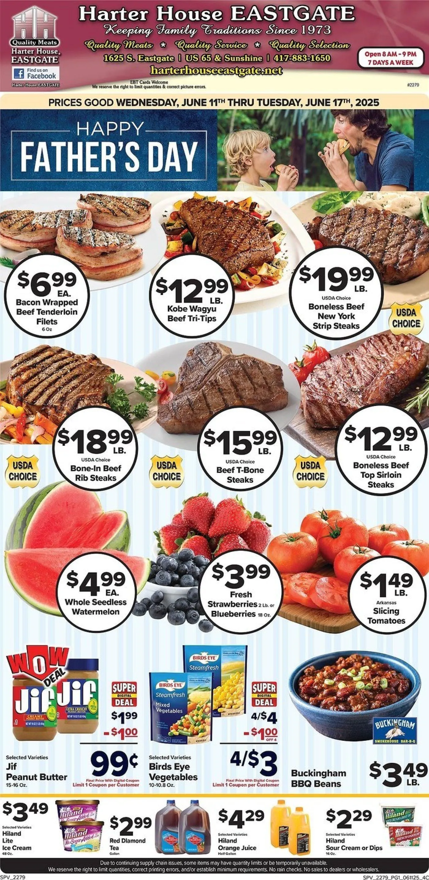 Weekly ad Harter House weekly ads from June 11 to June 17 2025 - Page 1