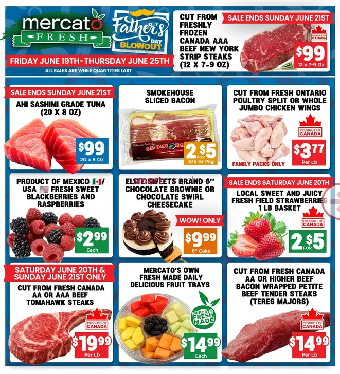 Mercato Fresh Sales from June 19 to June 25 2026 - flyer page 