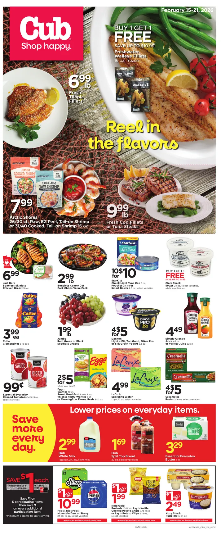 Weekly ad Cub Foods Sales from February 15 to February 21 2026 - Page 