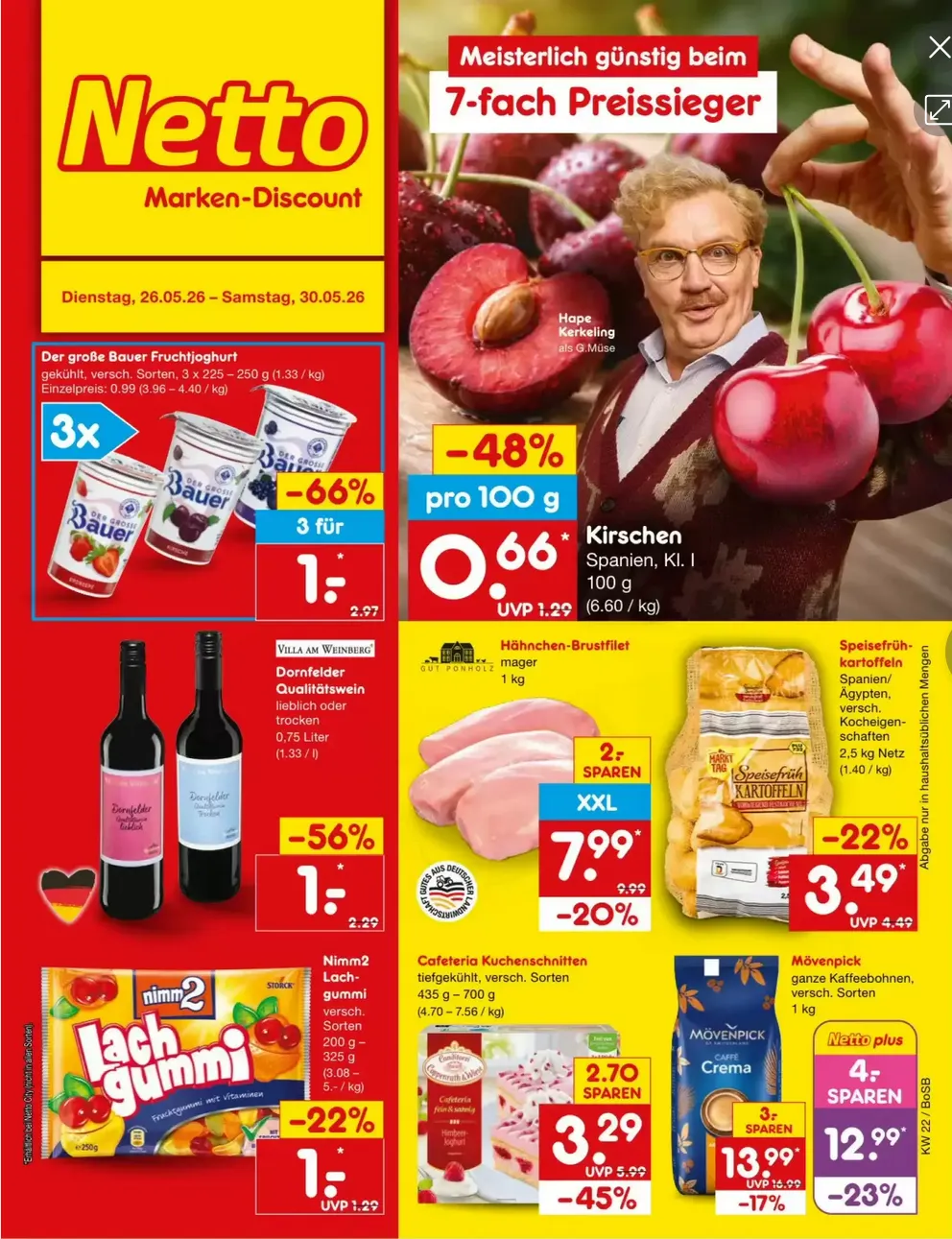 Netto Marken-Discount folders van 26 mei tot 30 mei 2026 - Folder pagina 