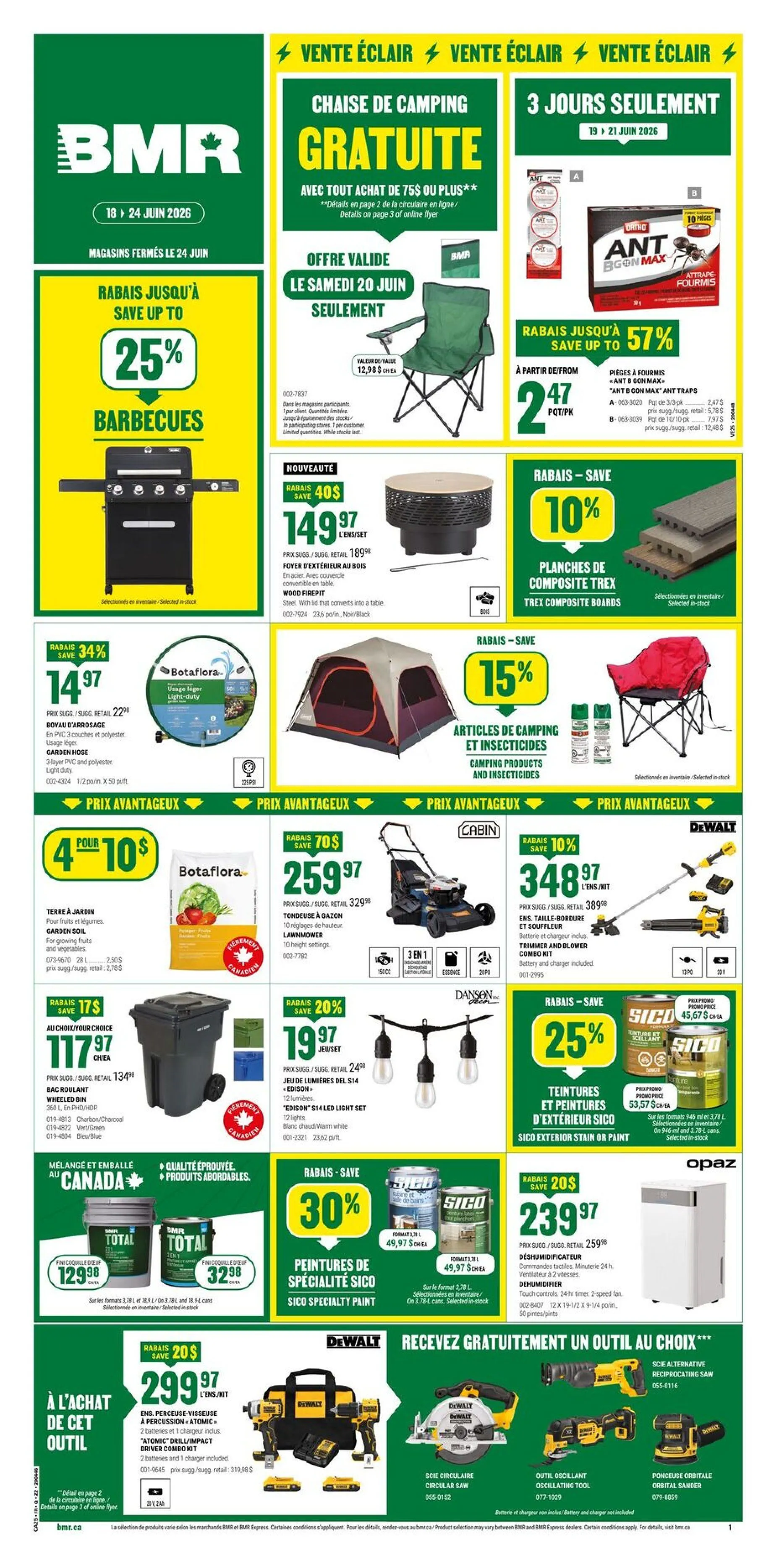 BMR Sales from June 18 to June 24 2026 - flyer page