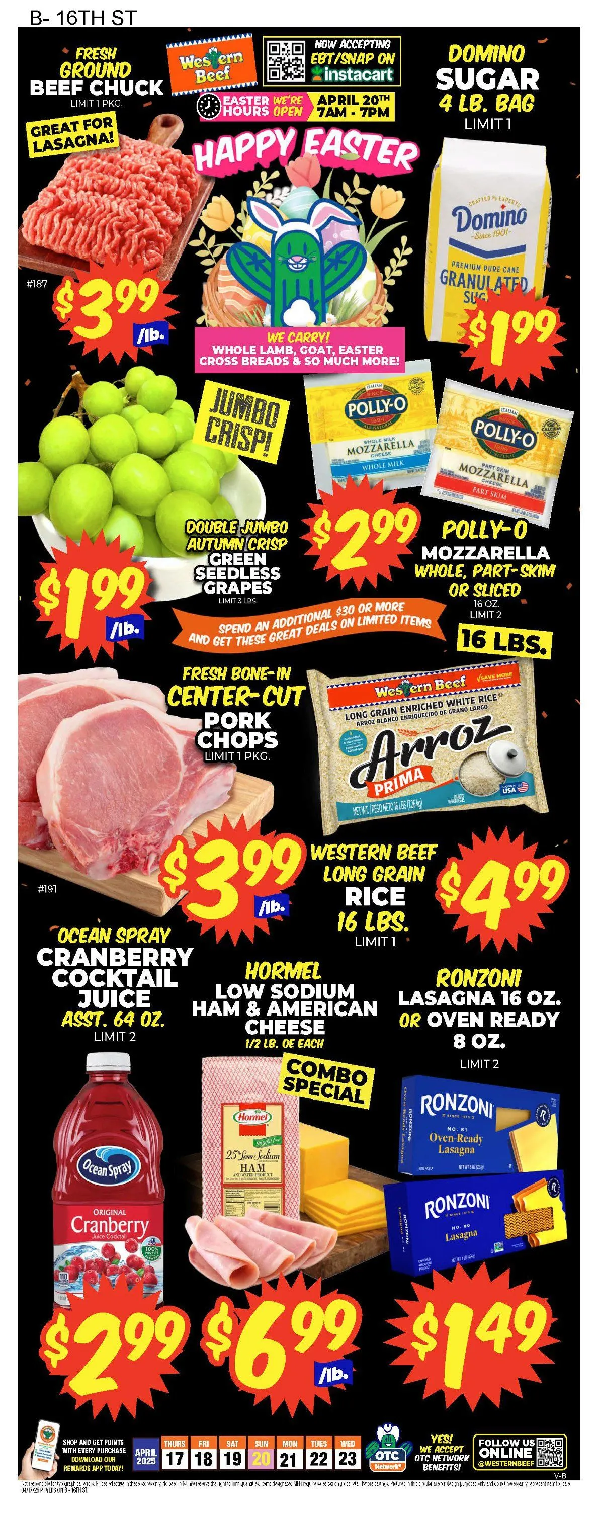 Weekly ad Western Beef Deals from April 17 to April 23 2025 - Page 1