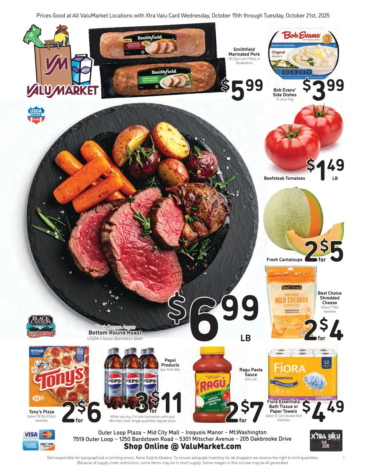 Weekly ad ValuMarket Sales from October 15 to October 21 2025 - Page 