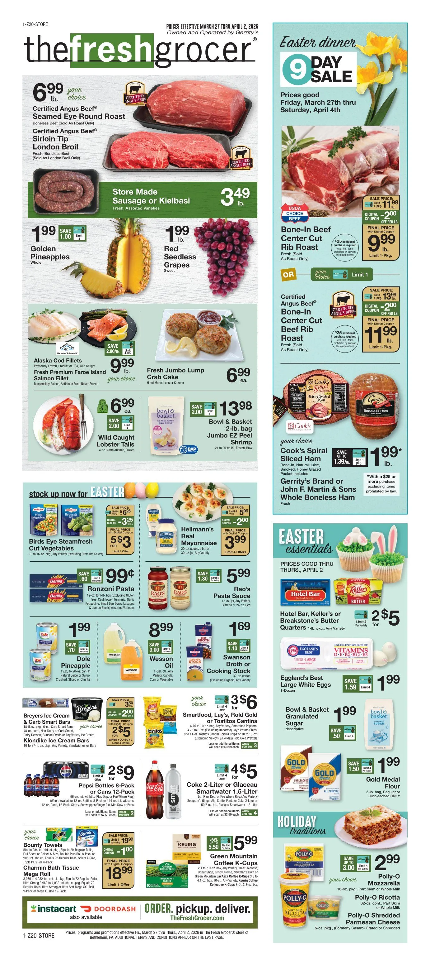 Weekly ad  Gerrity's Supermarkets weekly ads from April 1 to April 7 2026 - Page 