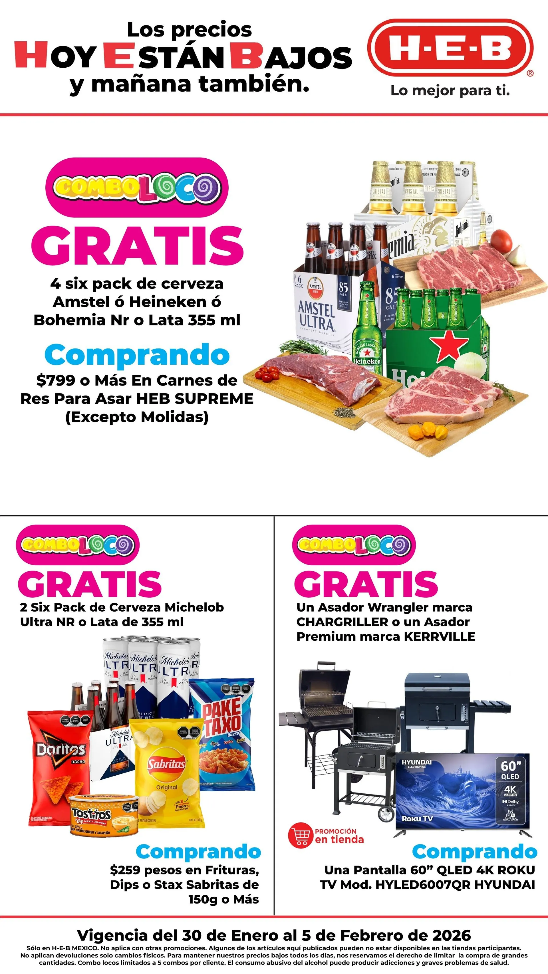 Catálogo de H-E-B Ofertas 30 de enero al 5 de febrero 2026 - Pagina 