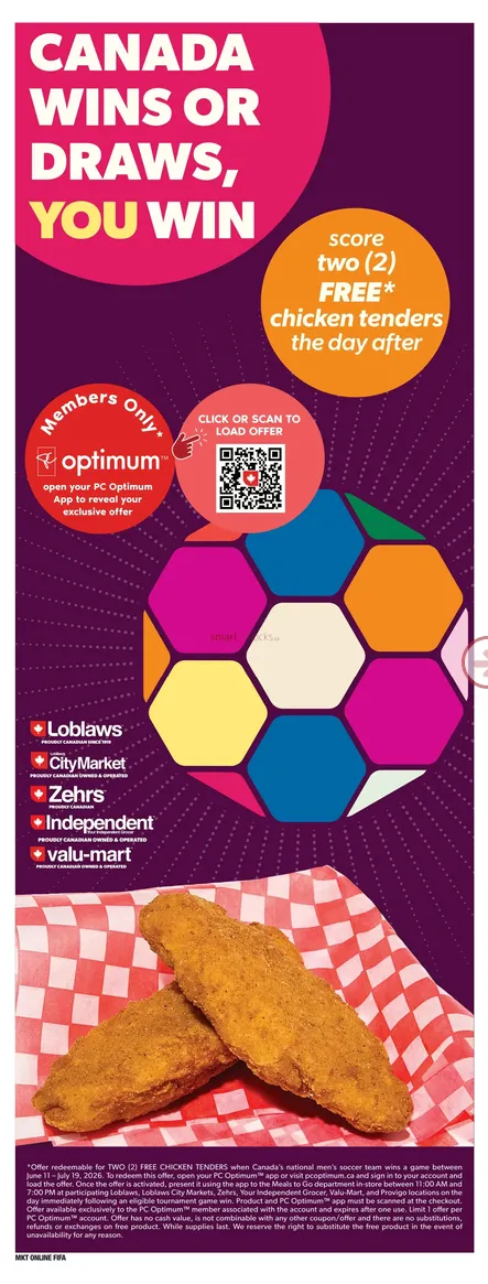 Independent Sales from June 25 to July 1 2026 - flyer page
