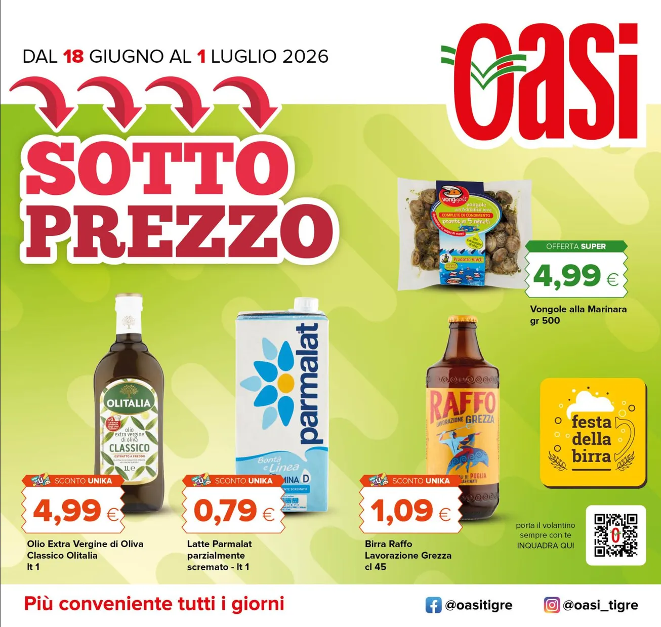  Volantini Oasi da 18 giugno a 1 luglio di 2026 - Pagina del volantino 