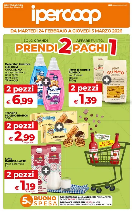 Volantini Ipercoop da 24 febbraio a 5 marzo di 2026 - Pagina del volantino 1