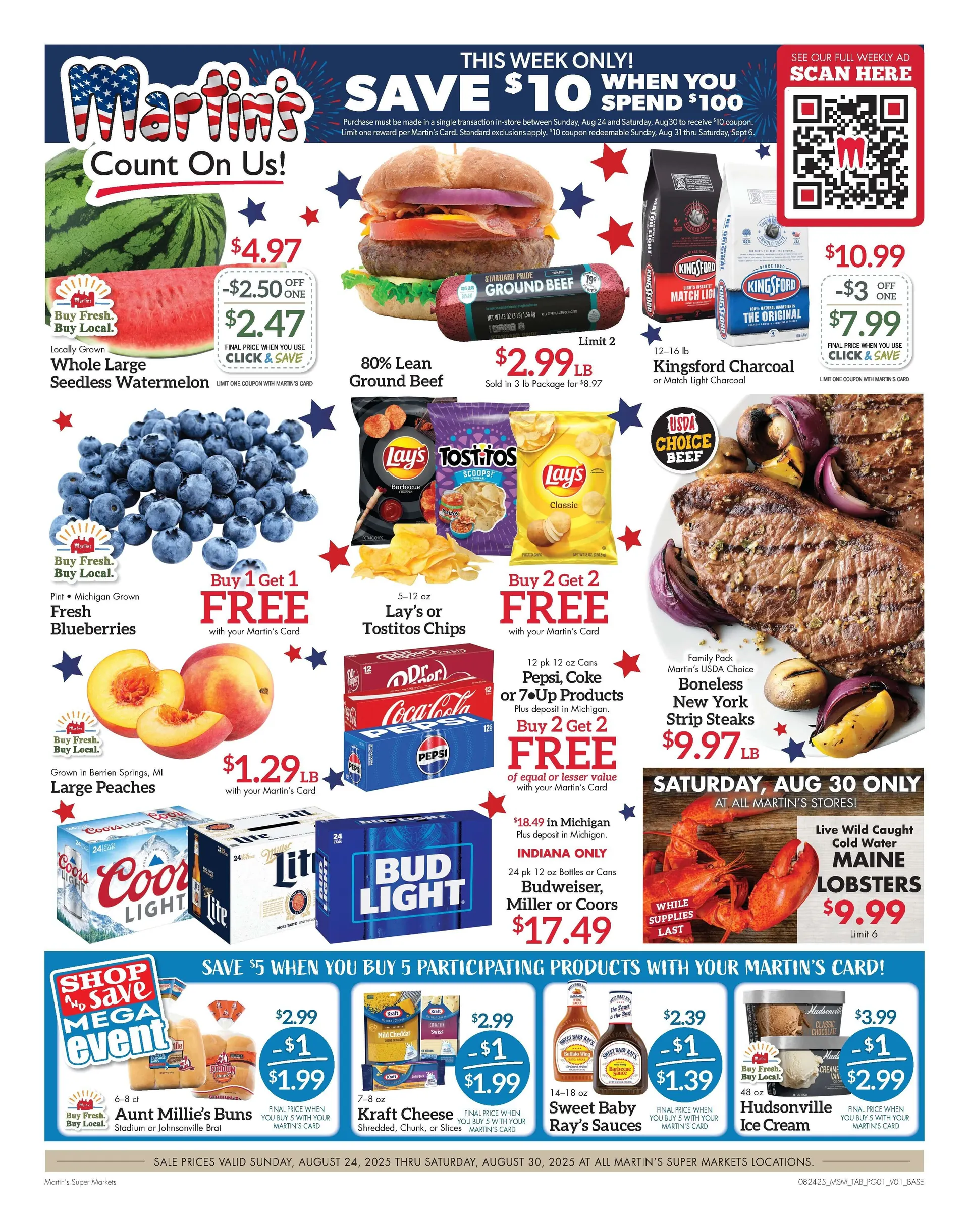 Weekly ad Martin’s weekly ads from August 24 to August 31 2025 - Page 1
