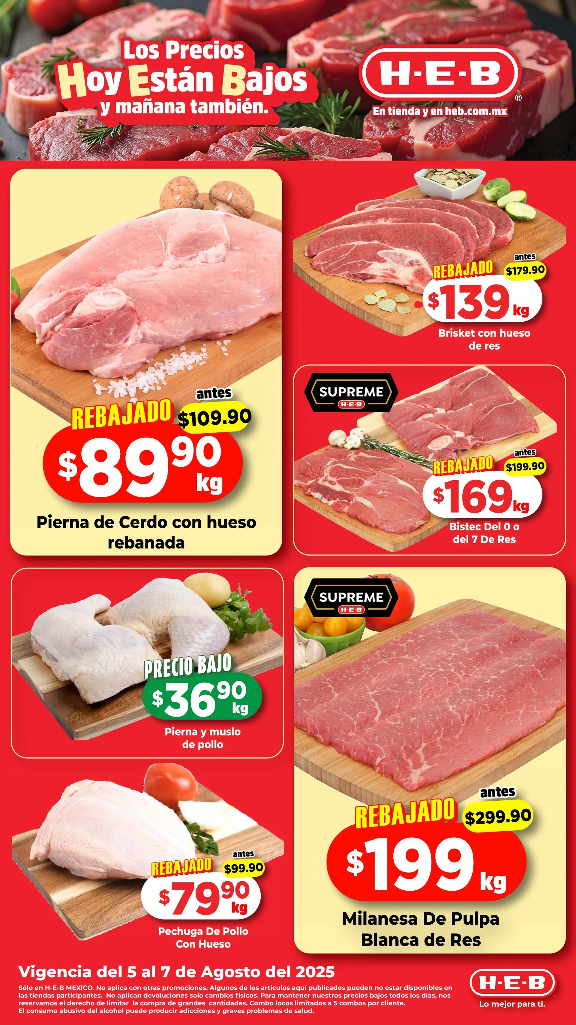 Catálogo de H-E-B catálogos y ofertas 5 de agosto al 8 de agosto 2025 - Pagina 