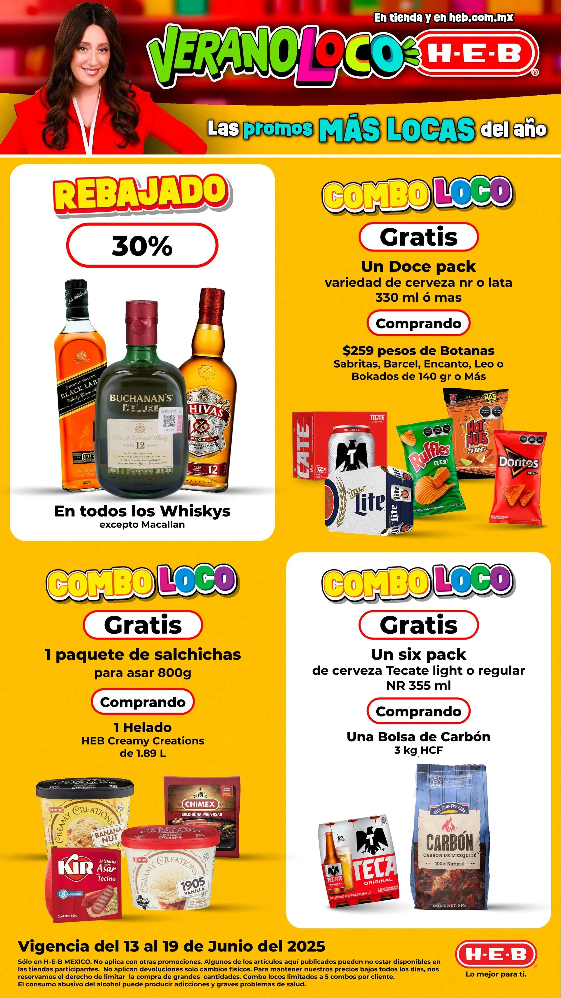 Catálogo de H-E-B catálogos y ofertas 13 de junio al 19 de junio 2025 - Pagina 1
