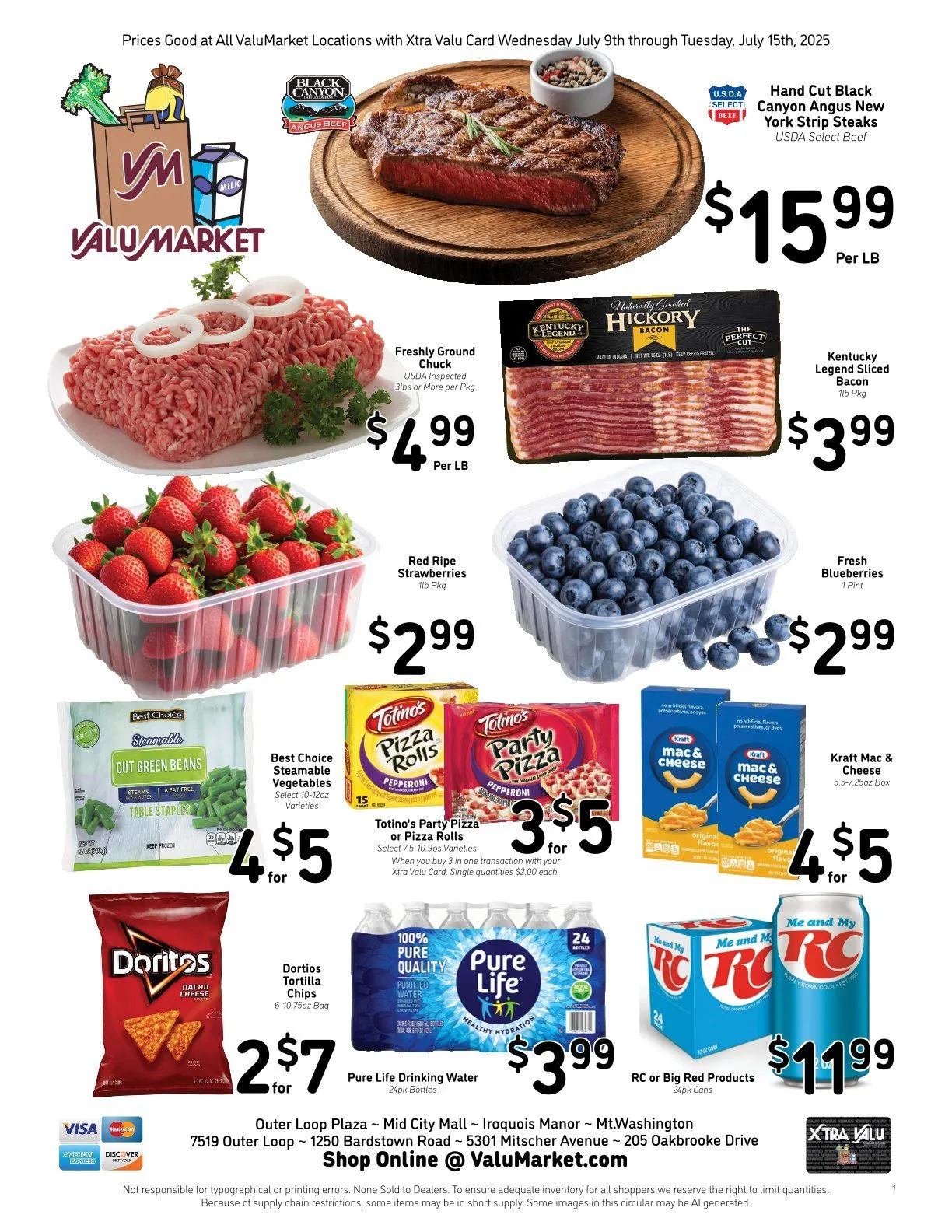 Weekly ad ValuMarket weekly ads from July 9 to July 15 2025 - Page