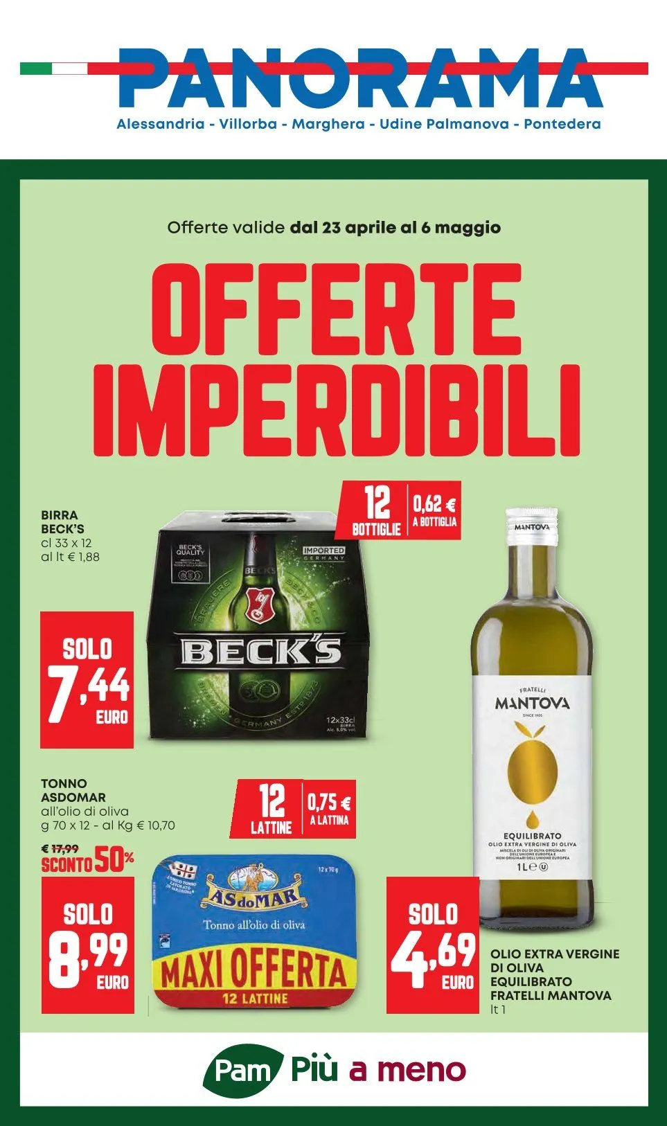 Pam volantino da 23 aprile a 6 maggio di 2026 - Pagina del volantino 1