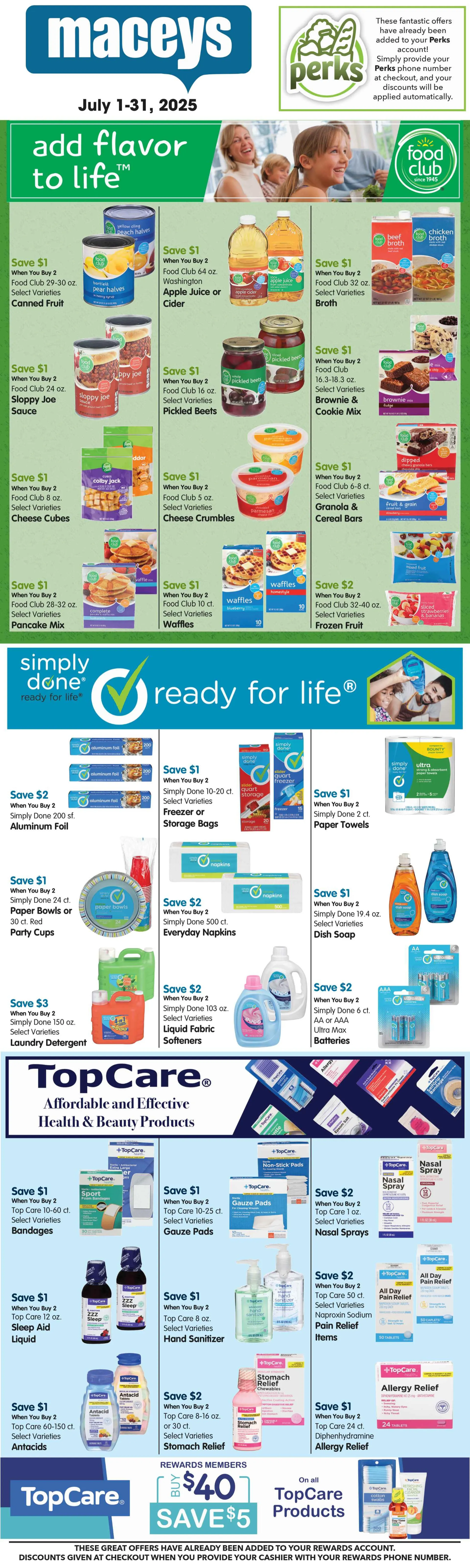 Weekly ad Macey's Sales from July 31 to July 31 2025 - Page