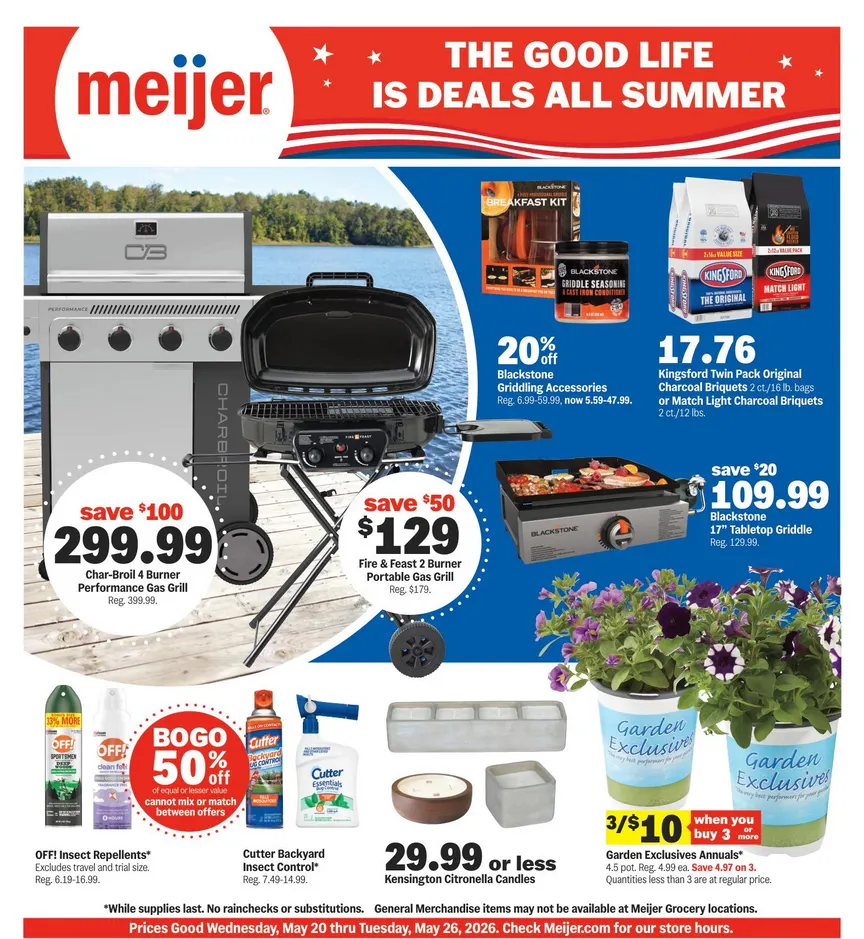 Weekly ad  Meijer Sales from May 20 to May 26 2026 - Page 1