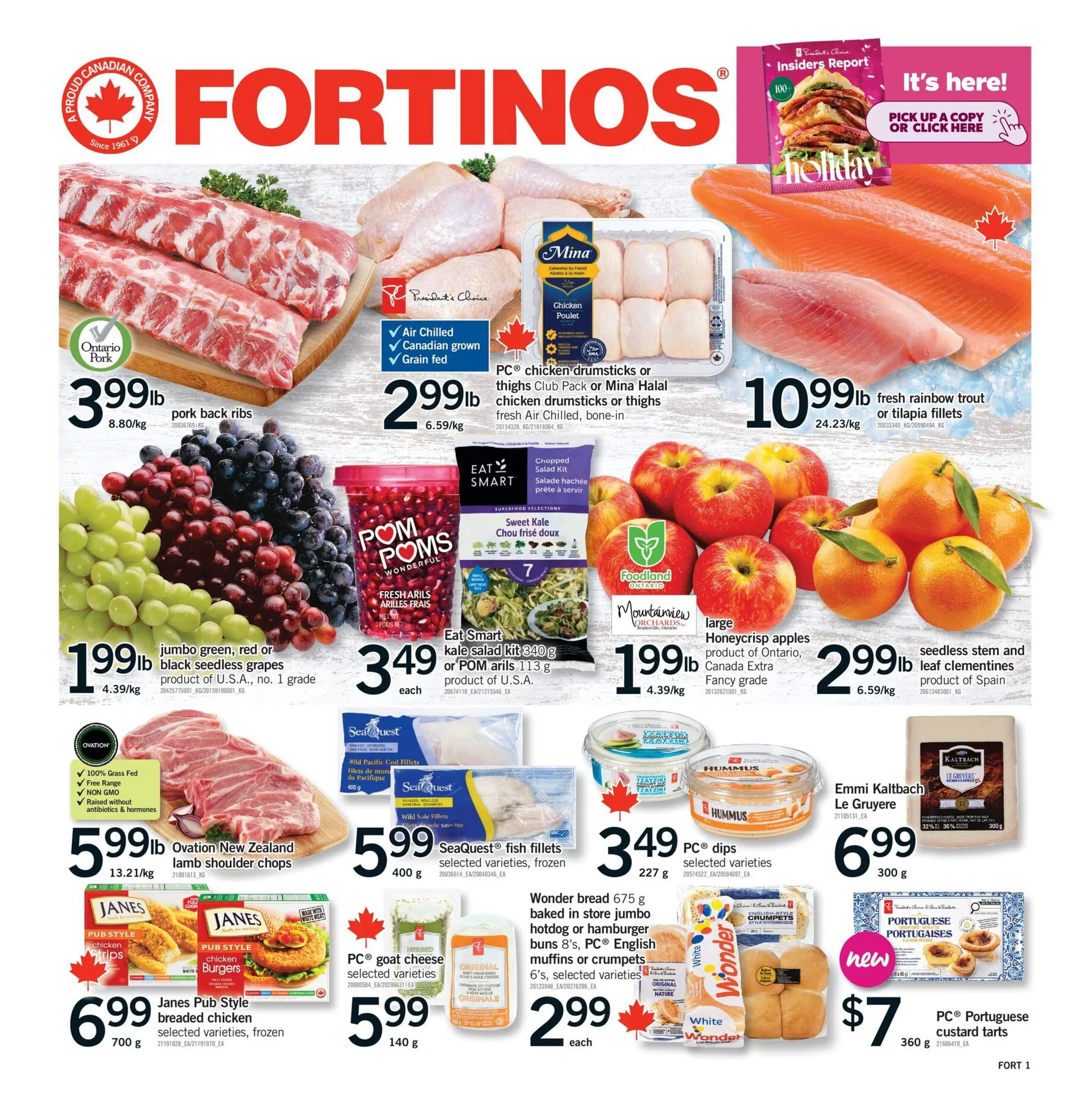 Fortinos Sales - October 30 November 5 2025
