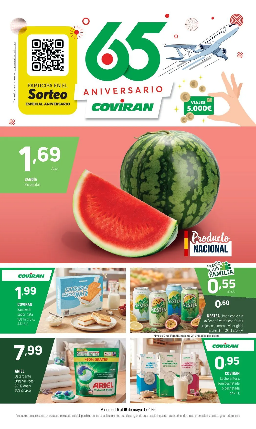 Catálogo de Coviran Ofertas 5 de mayo al 16 de mayo 2026 - Página 1