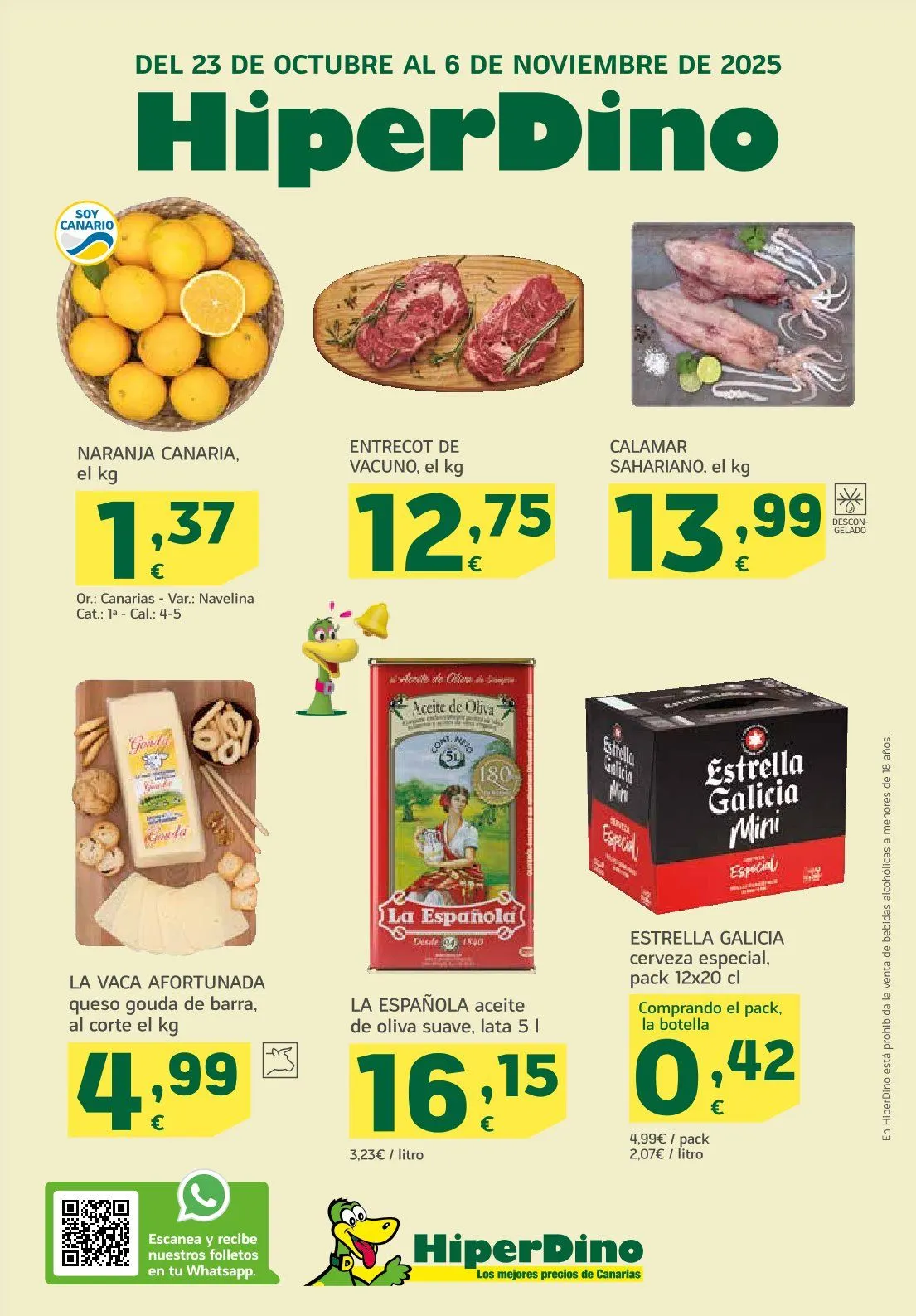 Catálogo de Ofertas de HiperDino 23 de octubre al 6 de noviembre 2025 - Página 