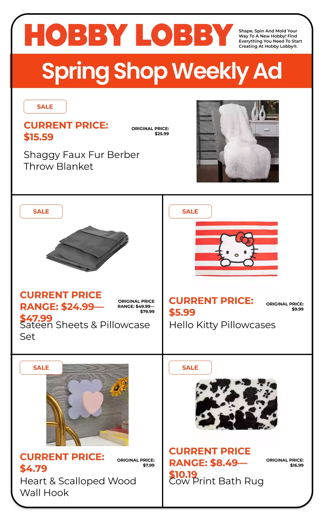 Weekly ad Hobby Lobby Sales from April 13 to May 2 2026 - Page 1