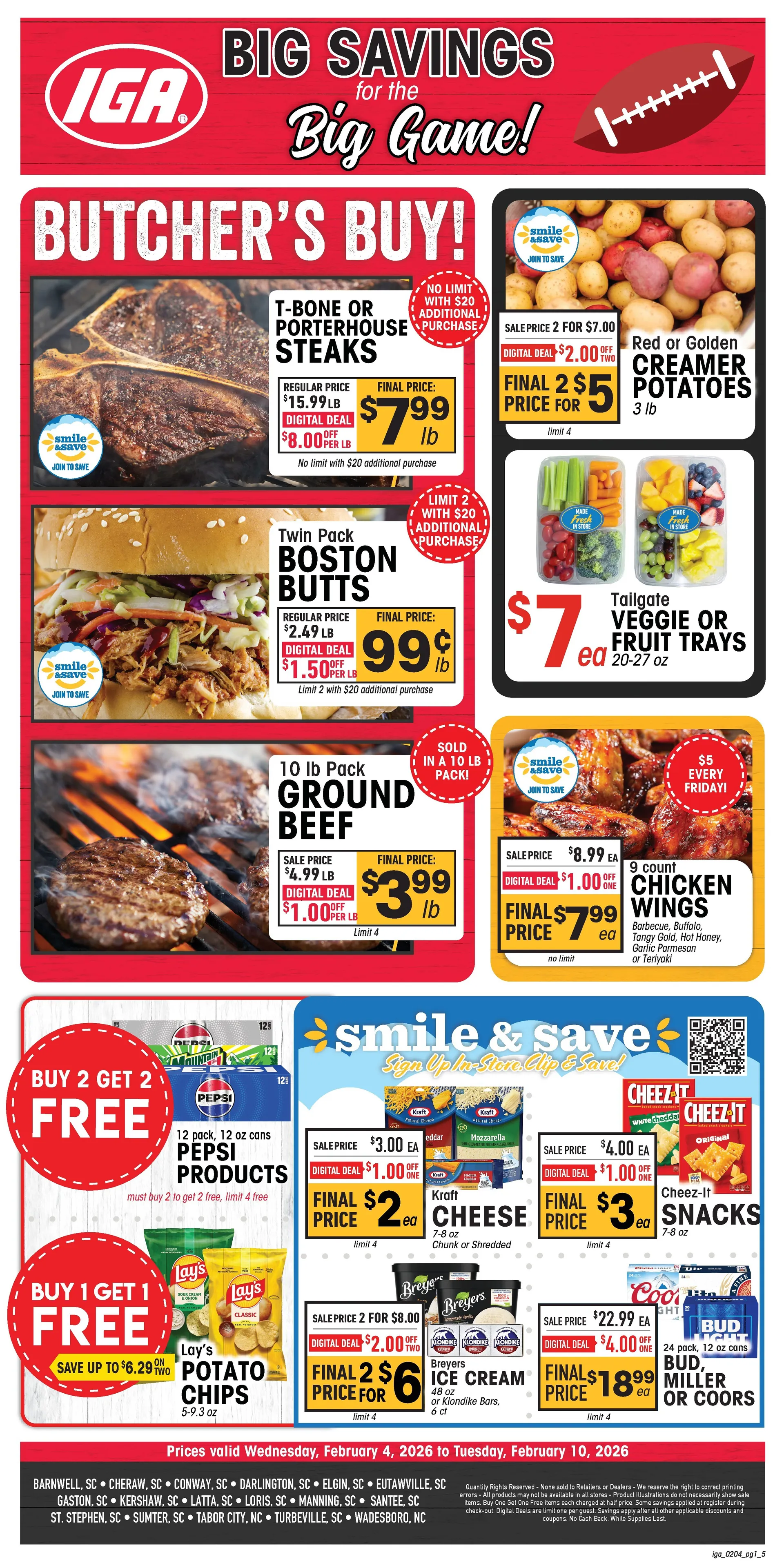 Weekly ad Sales IGA from February 4 to February 10 2026 - Page 