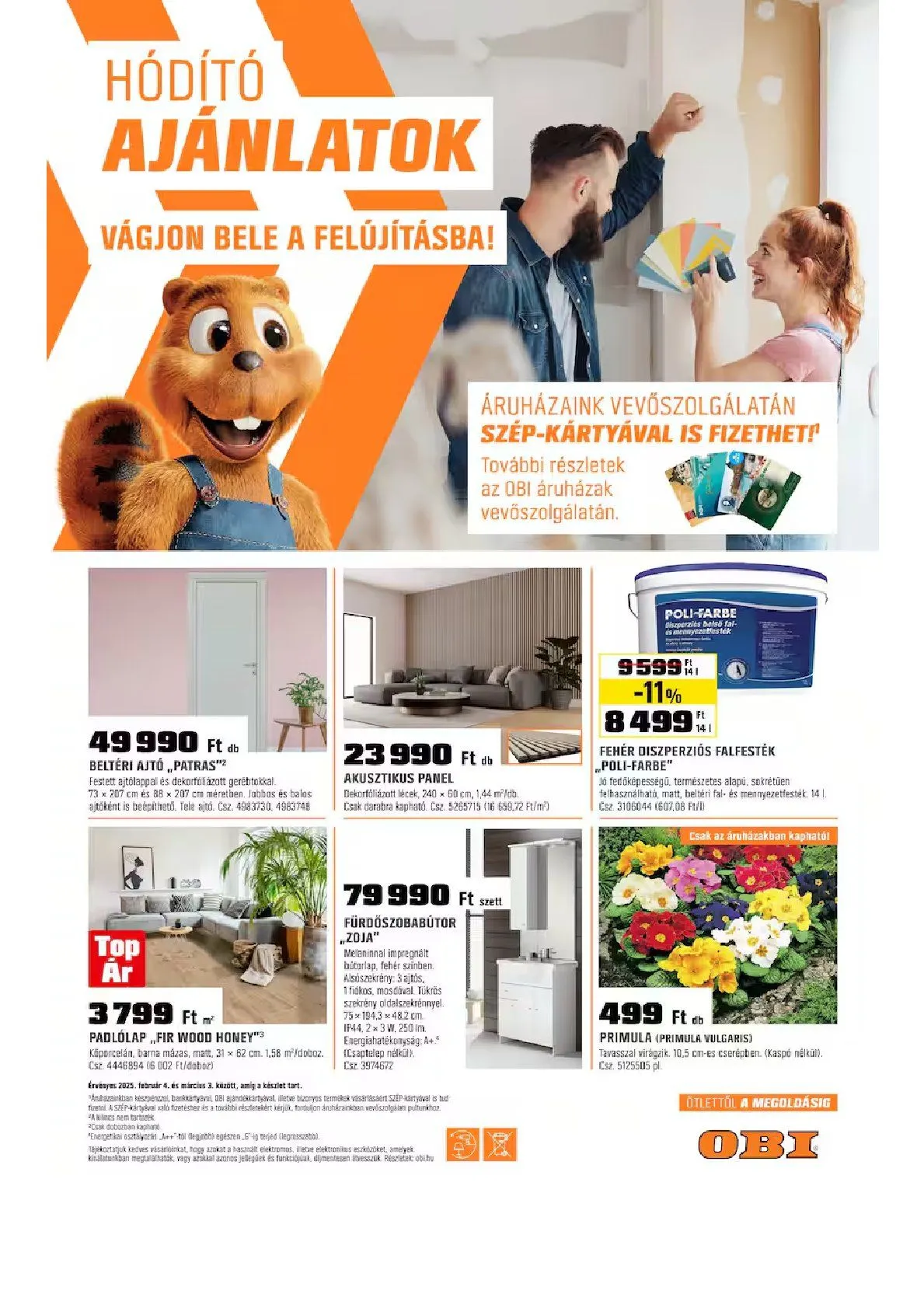 Katalógus OBI különleges ajánlata február 4.-tól március 3.-ig 2025. - Oldal 