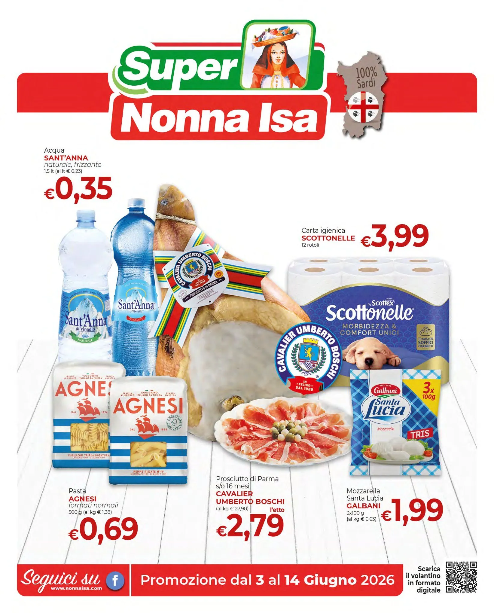 Volantini Supermercati Nonna Isa da 3 giugno a 14 giugno di 2026 - Pagina del volantino