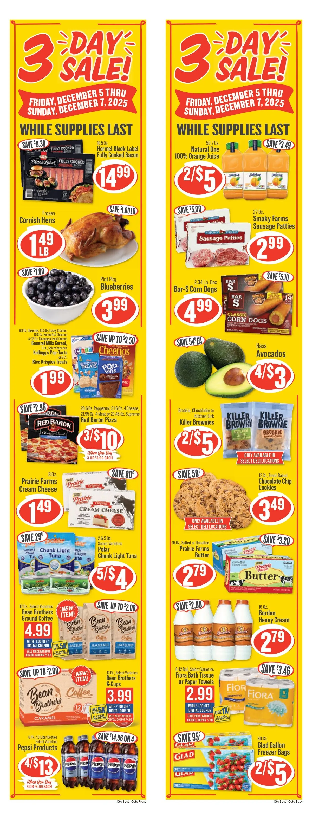 Weekly ad Hometown Market Sales from December 5 to December 7 2025 - Page 