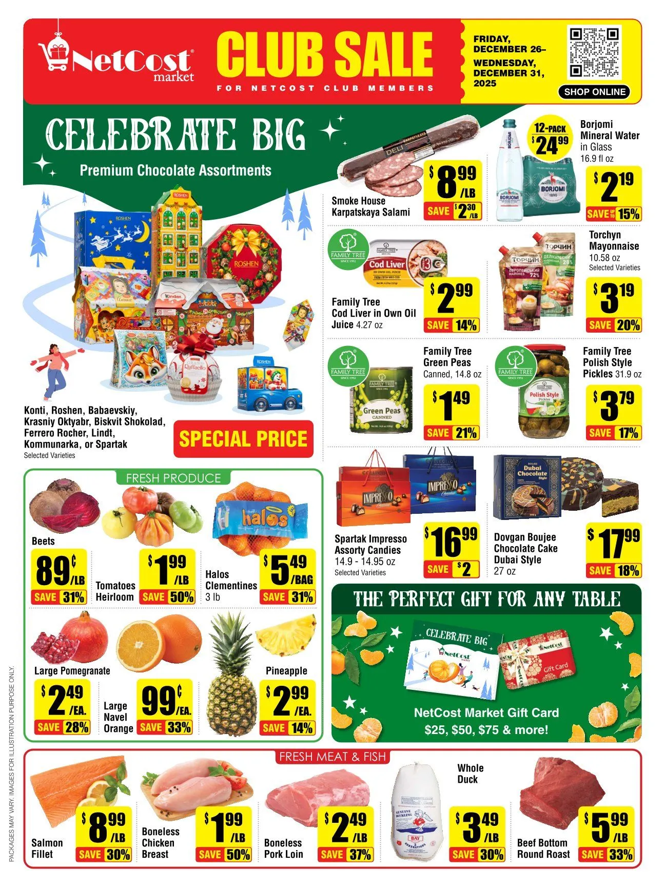 Weekly ad NetCost Market Sales from December 26 to December 31 2025 - Page 1