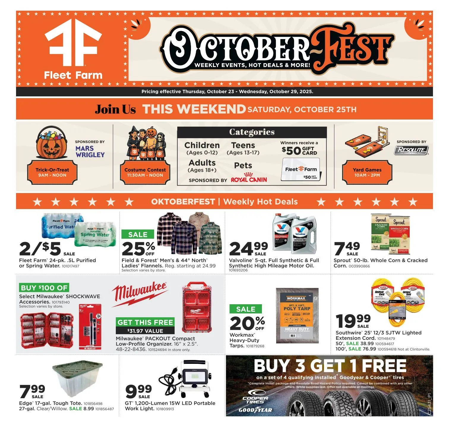 Weekly ad Fleet Farm Sales from October 23 to October 29 2025 - Page 