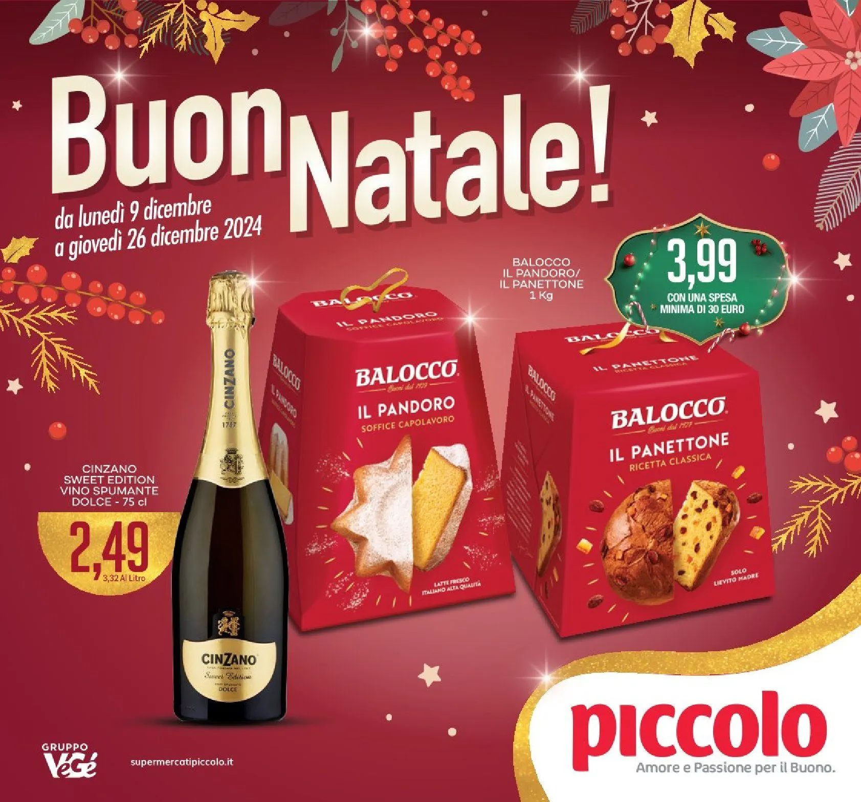 Volantini Piccolo da 9 dicembre a 26 dicembre di 2024 - Pagina del volantino