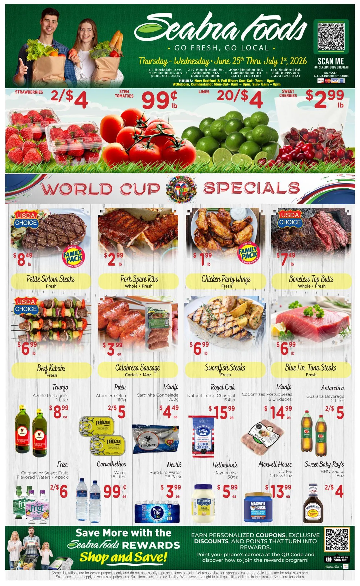 Weekly ad Seabra Foods Sales from June 25 to July 1 2026 - Page 