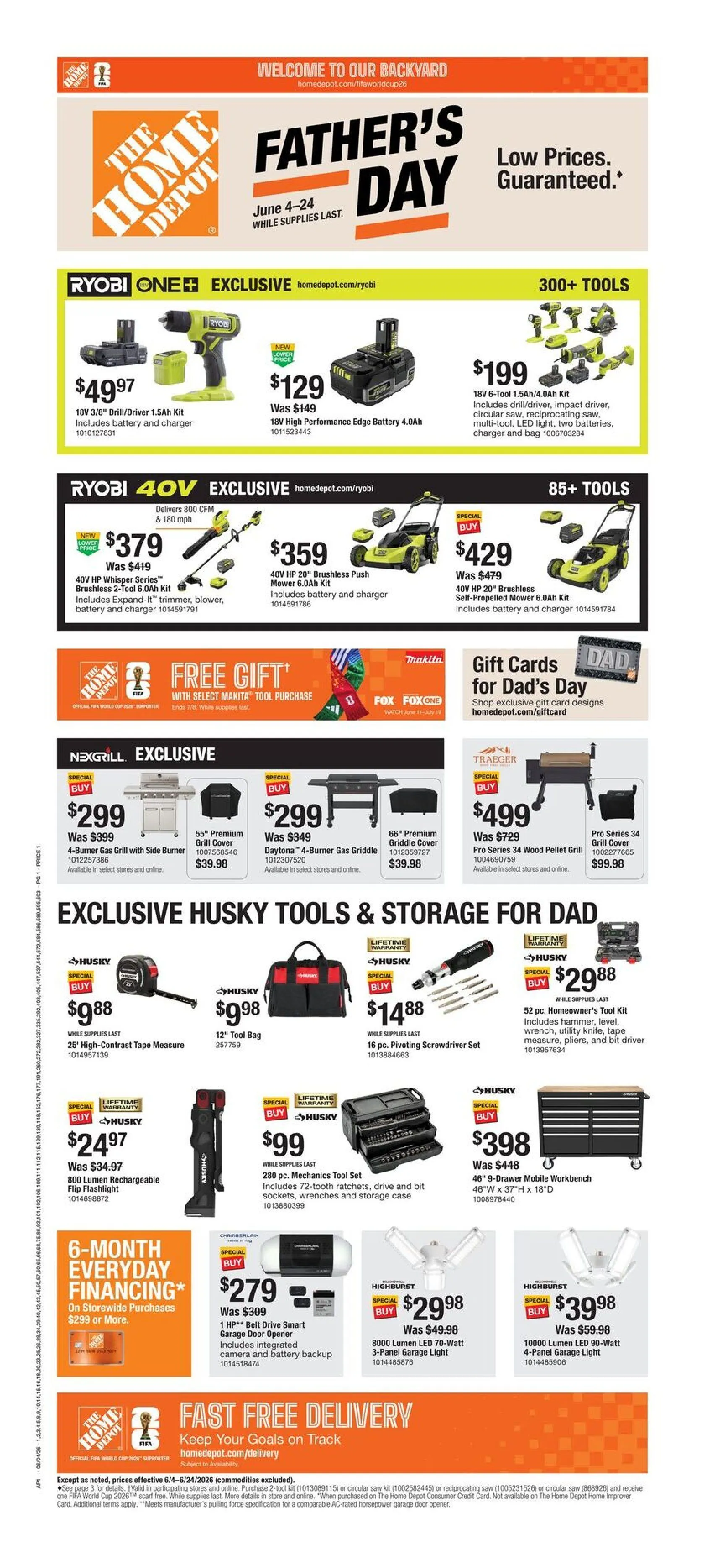 Weekly ad The Home Depot Sales from June 4 to June 24 2026 - Page