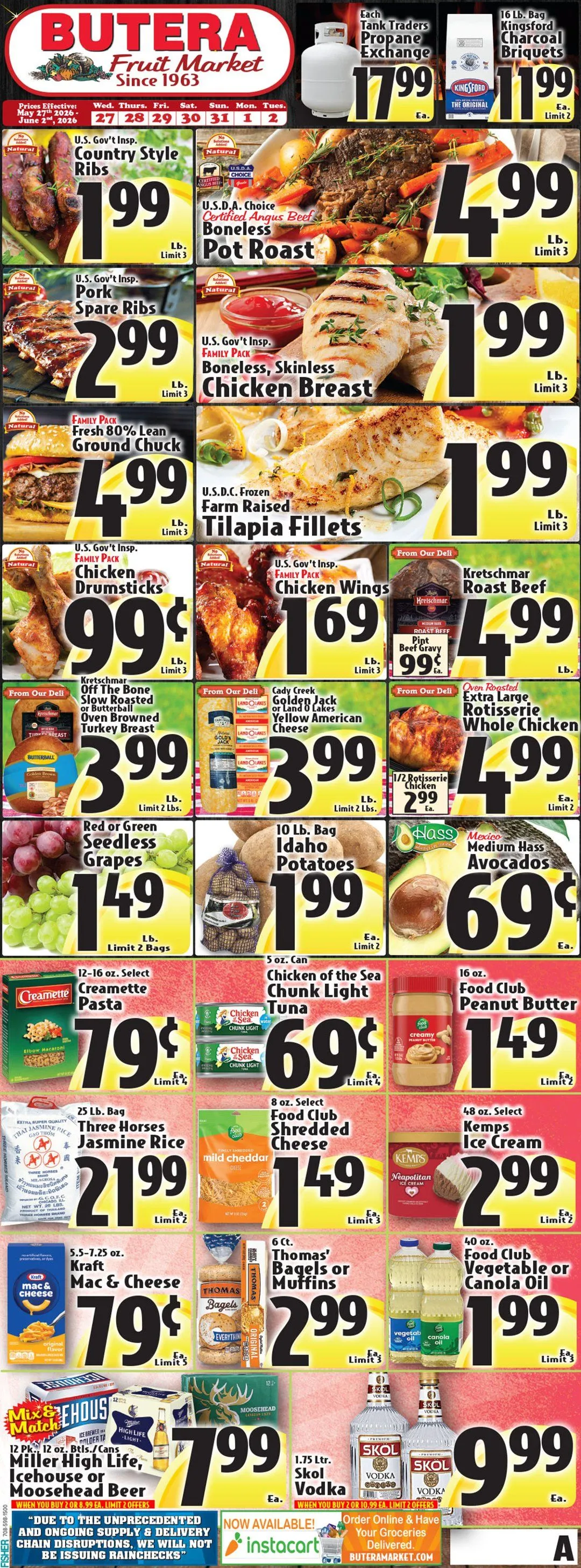 Weekly ad Butera Sales from May 27 to June 2 2026 - Page 1