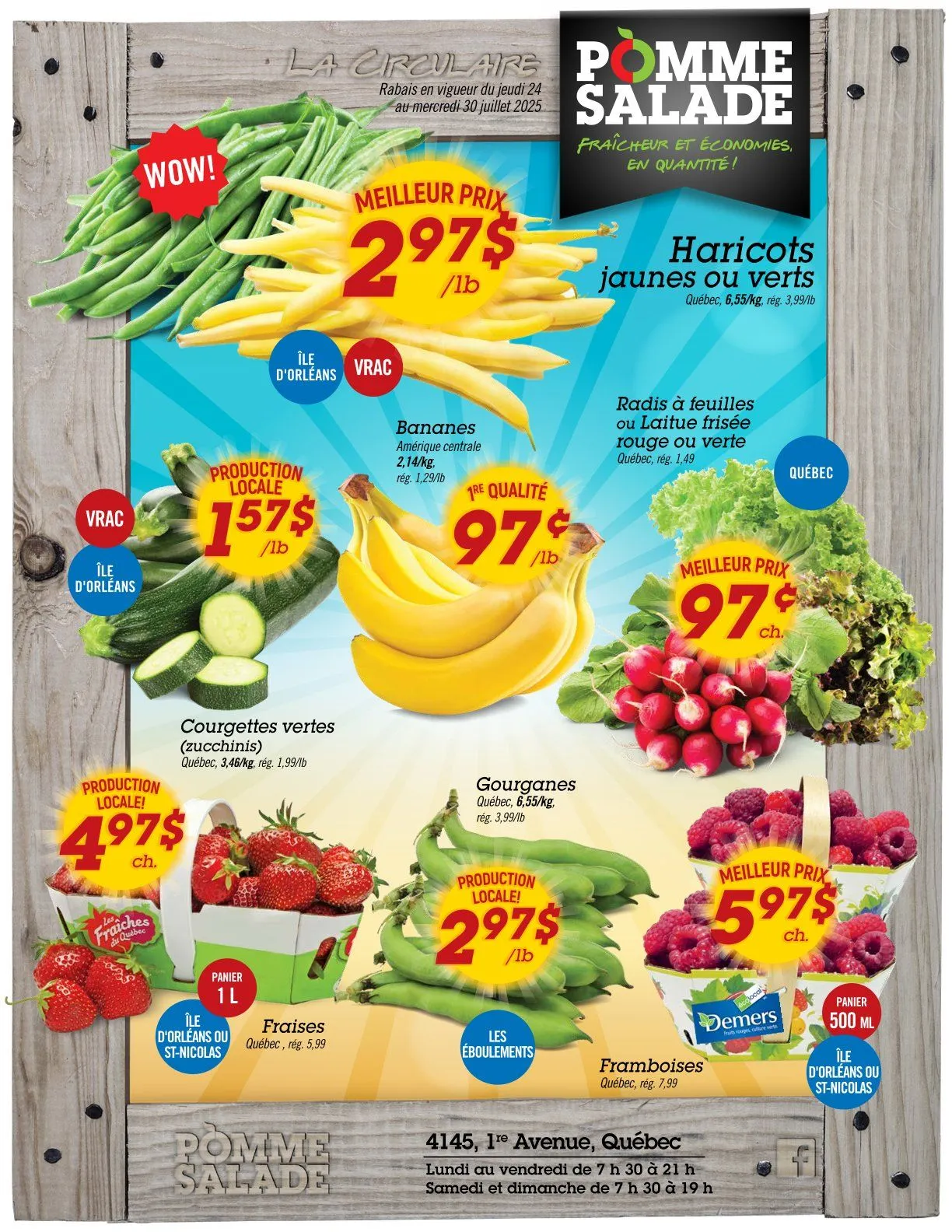 Pomme Salade flyers from July 24 to July 30 2025 - flyer page 