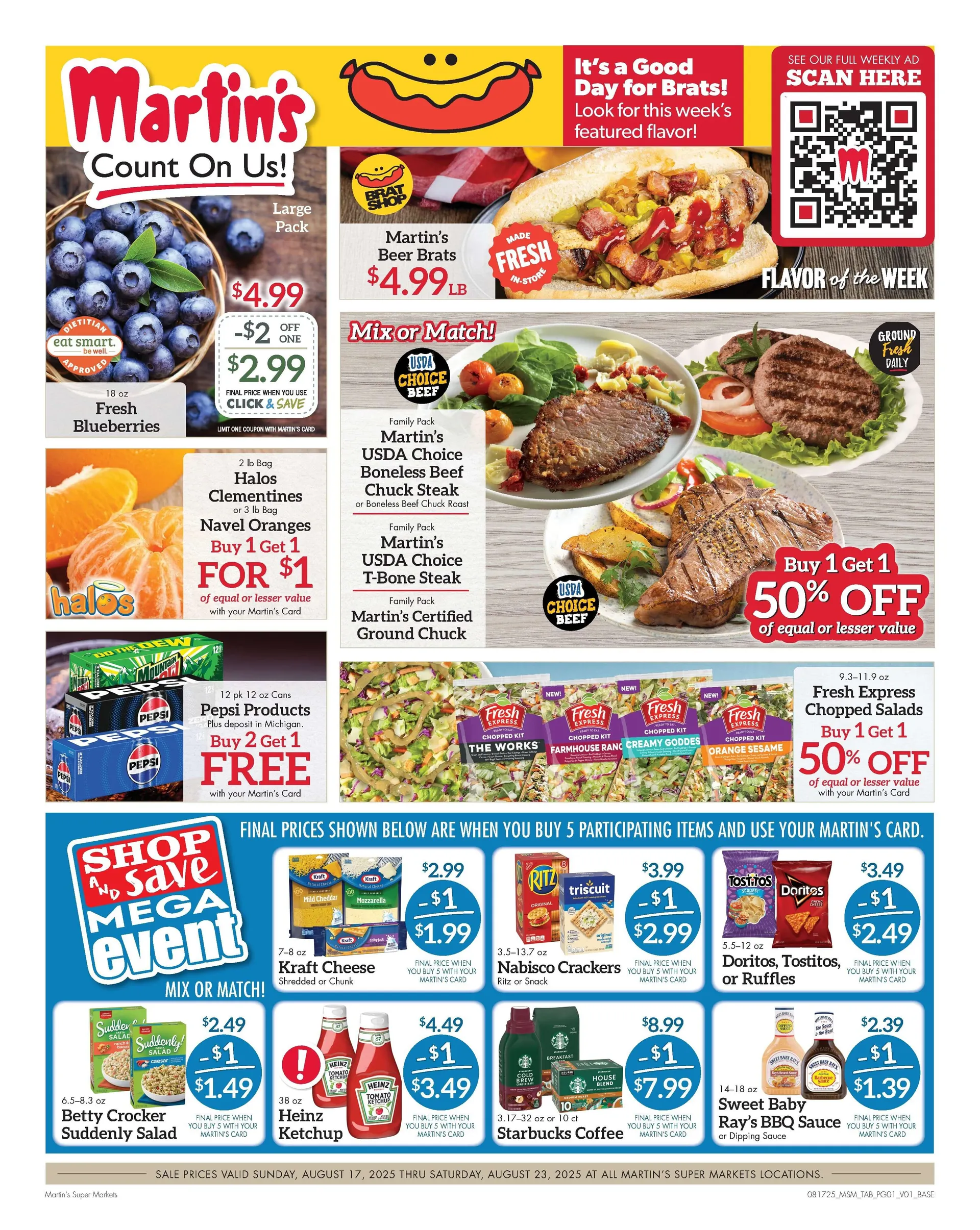 Weekly ad Martin’s Sales from August 17 to August 23 2025 - Page 