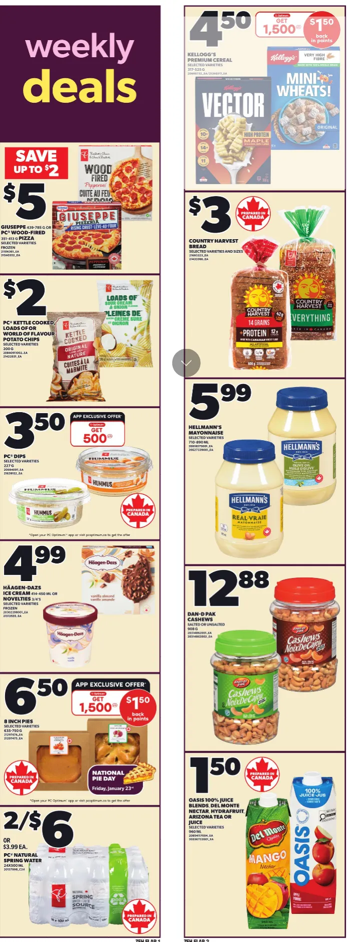Zehrs Sales - January 22 January 28 2026