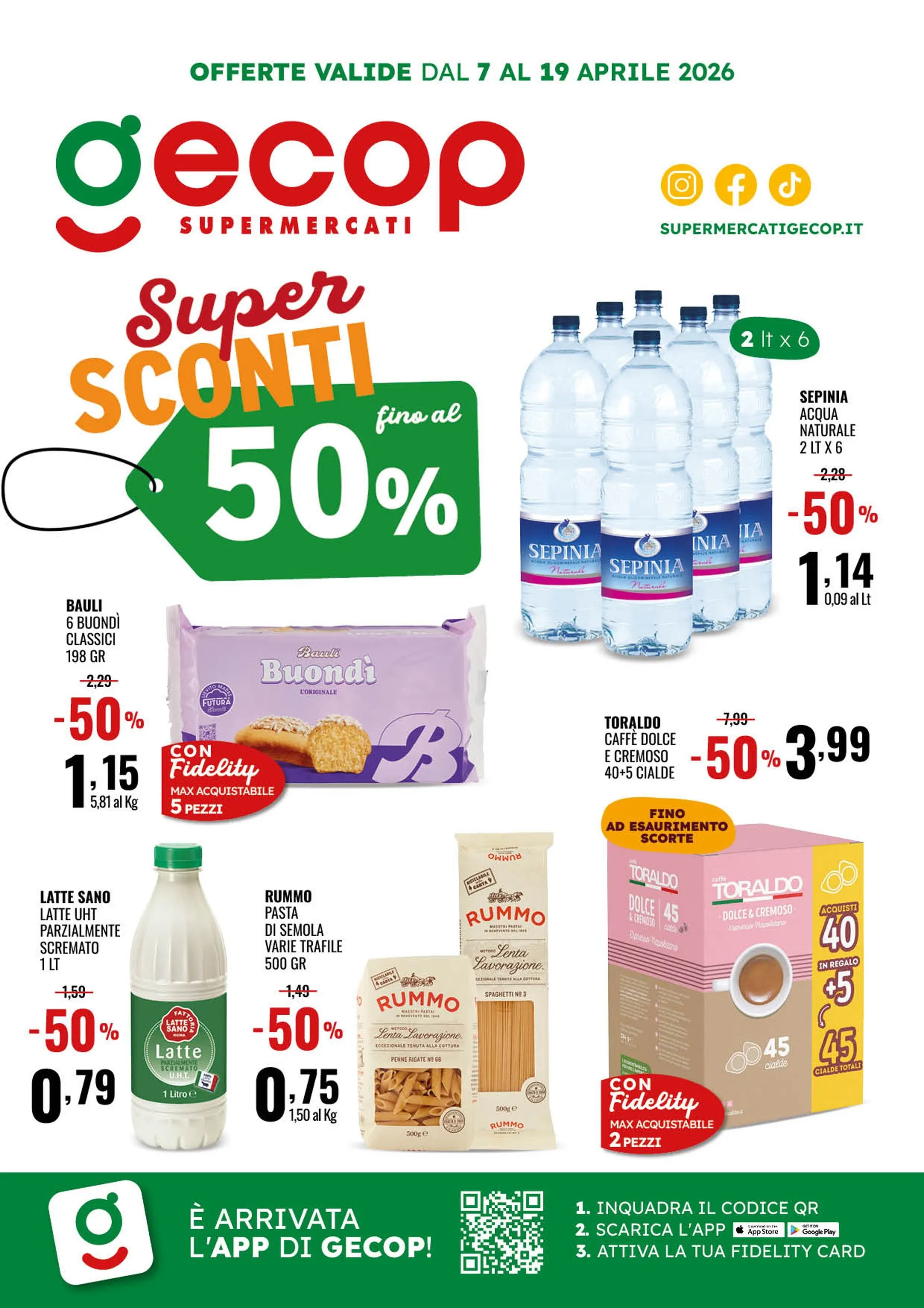  Volantini Gecop da 7 aprile a 19 aprile di 2026 - Pagina del volantino 