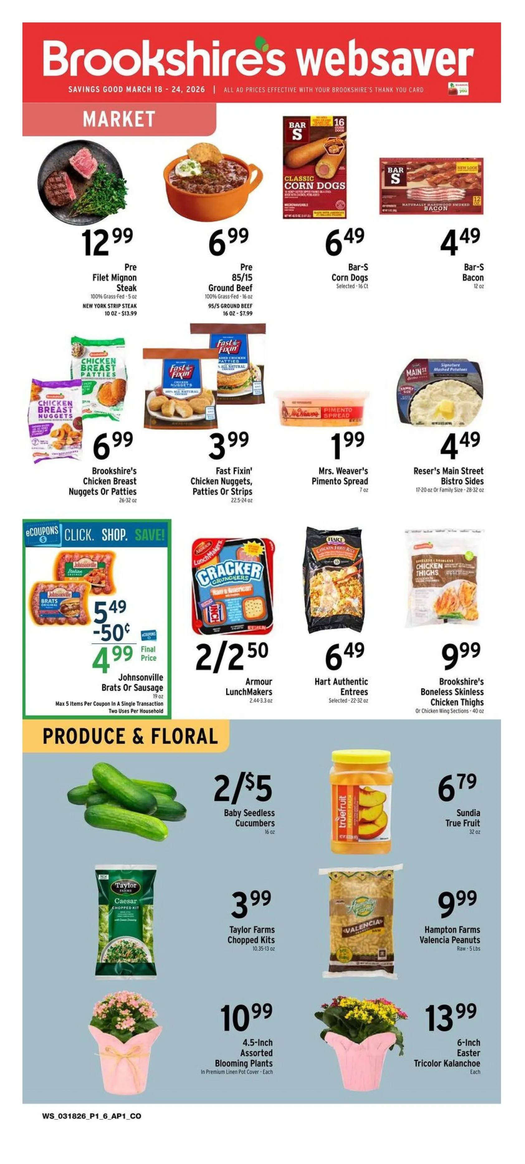 Weekly ad Brookshires weekly ads from March 18 to March 24 2026 - Page 1