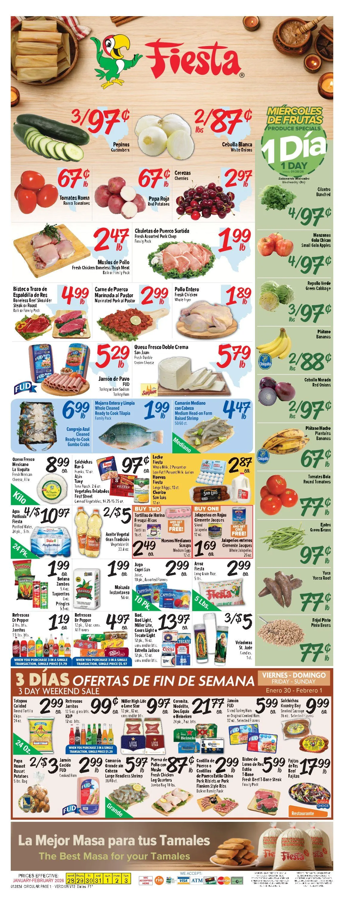 Weekly ad Fiesta Mart Sales from January 29 to February 3 2026 - Page 