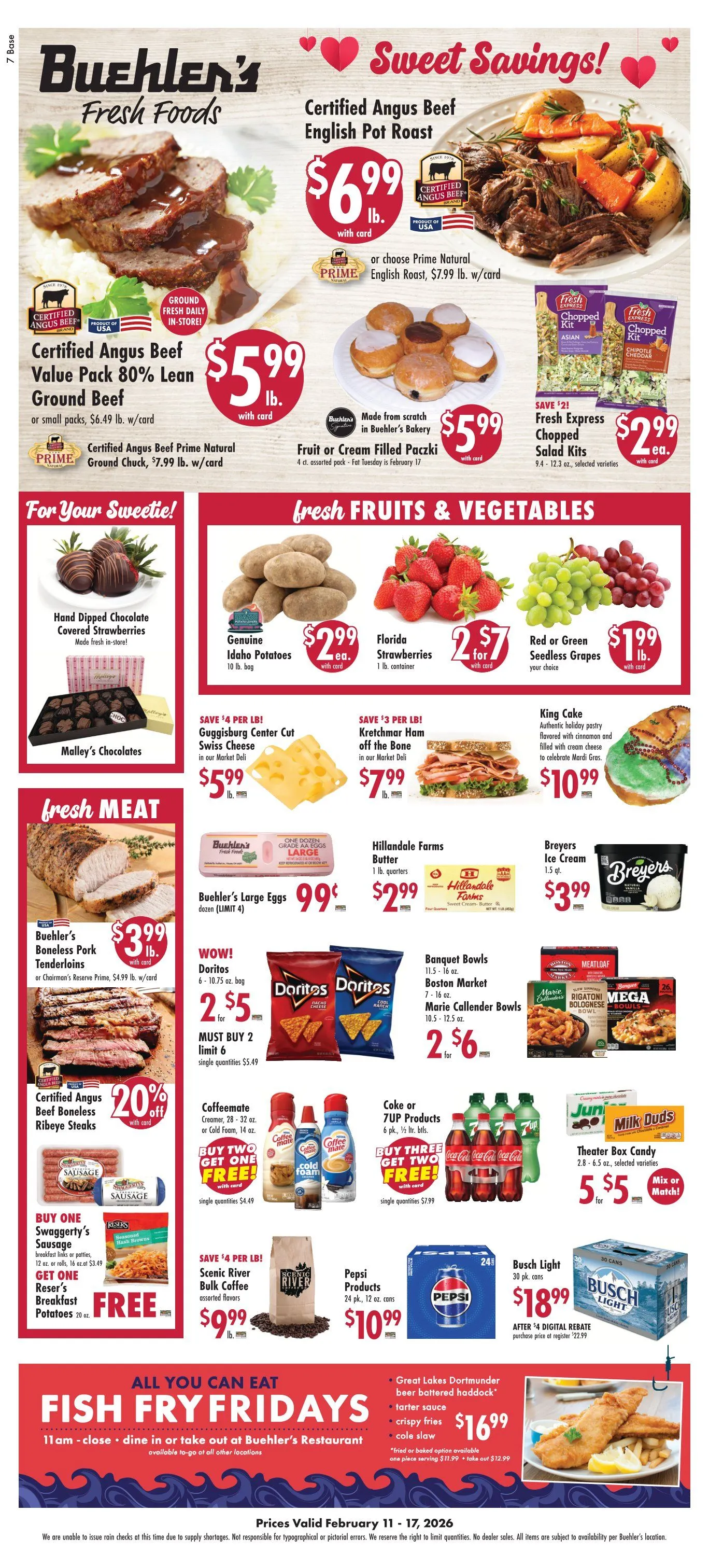 Weekly ad Buehler's Fresh Foods Sales from February 11 to February 17 2026 - Page 