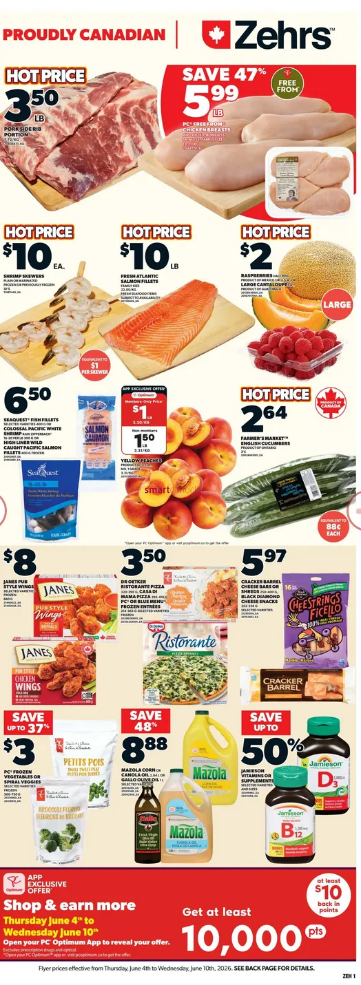 Zehrs Sales from June 4 to June 10 2026 - flyer page 1