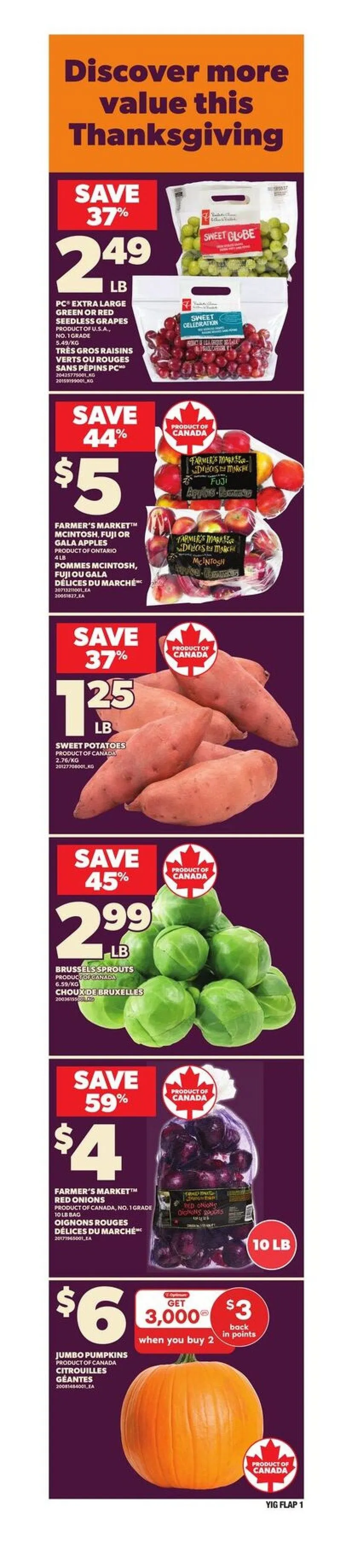 Independent Sales from October 2 to October 8 2025 - flyer page 1