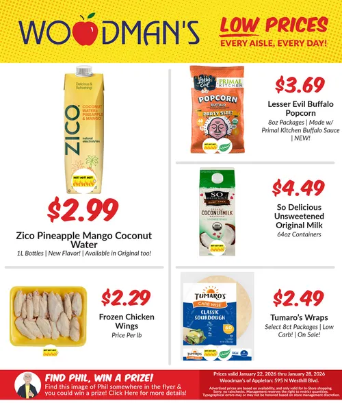 Weekly ad Woodman's Market Sales from January 22 to January 28 2026 - Page