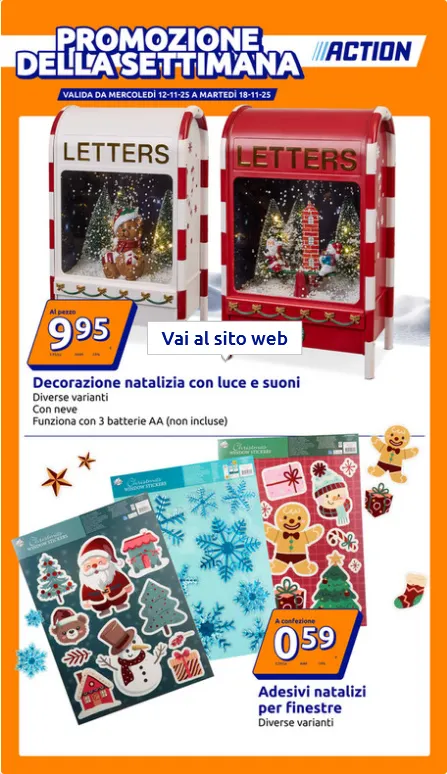 Action Volantino  da 12 novembre a 18 novembre di 2025 - Pagina del volantino 1