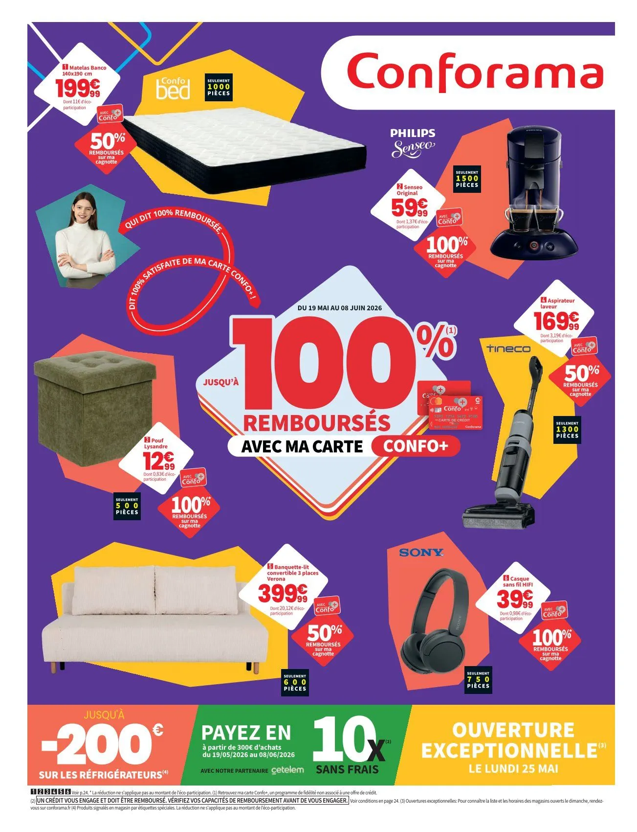 Catalogues Conforama du 19 mai au 8 juin 2026 - Catalogue page 1